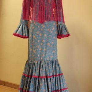 Traje de flamenca canastero talla 44