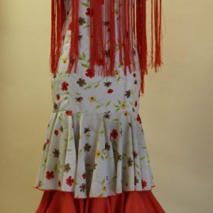 Bata flamenca canastera talla 42