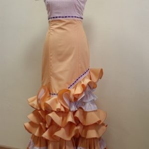 Traje de flamenca talla 38