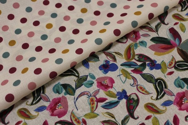 TELA SEMI HILO POLIÉSTER LUNAR-FLOR.REF.801542