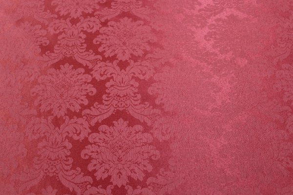 TELA JAQUARD DAMASCO ROJO.REF.REINA